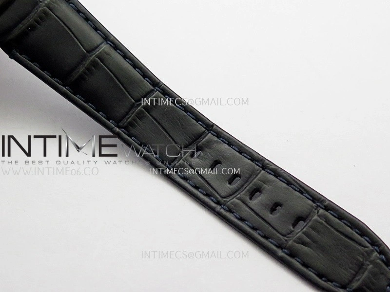 Code 11.59 Chrono 26393 SS APSF 1:1 Best Edition Blue Dial On Black Leather Strap Super Clone SA4401